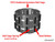 Polaris RZR Sprague Carrier (with Rollers)