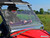 SuperATV Flip Up Hard Coated Front Windshield - Honda Pioneer 520