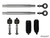 Polaris RZR S 1000 Heavy-Duty Tie Rod Kit
