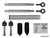 Polaris RZR S 1000 Heavy-Duty Tie Rod Kit - view 3