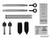Polaris RZR S 800 Heavy-Duty Tie Rod Kit