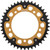 REAR STEALTH SPROCKET ALU/STL 42T-520 GLD HAY/SUZ/TRI