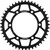 REAR SPROCKET STEEL 45T-530 BLK KAW | 106-49945