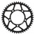REAR SPROCKET STEEL 46T-525 BLK APR