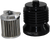 FLO REUSABLE STEEL OIL FILTER HD BLACK