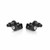 ECCESNTRIC FOOTPEG MOUNT KIT RIDER ADJUST BLACK PR | 58-PE814B