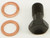 BANJO BOLT EBONY 3/8-24 LONG