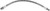 UNIVERSAL BRAKE LINE CLEAR 18"