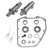 S&S Cycle 99-06 BT 510C Chain Drive Camshaft Kit - 33-5182A