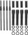 S&S Cycle 99-17 BT Models Quickee Pushrods w/ Gloss Black Covers - 930-0143