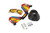 FMF Racing Carbon Replacement End Cap Kit - 040643