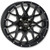 ITP Hurricane 18x6.5 / 4x137 BP / 4+2.5 Offset Gloss Black Wheel - 1822515705B