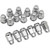 ITP Lug Nuts (Box) - 12x1.25 60 Deg Taper - Chrome - ALUG19BX