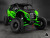 Assault Industries Tinted Half Windshield - Kawasaki Teryx H2