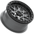 Valor V07 Satin Graphite Beadlock Wheel - 15x7