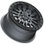 Valor V16 Satin Gunmetal Beadlock Wheel - 15x8