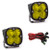 Baja Designs Squadron Pro Series Driving Combo Pattern Pair LED Light Pods - Amber