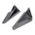 DRT Billet Aluminum Extended Mud Flap Kit - Polaris RZR Pro R Turbo R - view 2
