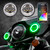 XK Glow 4.5In Chrome RGB LED Harley Running Light XKchrome Bluetooth App Controlled Kit - view 2