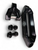 Elektric Offroad Winch Hawse Fairlead And Hook Combo Anodized Black - view 3