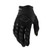 100-Percent Small Airmatic Gloves - Charcoal & Black