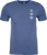 FLY ATOM TEE COOL BLUE HEATHER 2X
