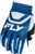 YOUTH F-16 GLOVES DARK BLUE/WHITE YXS