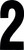 #2 7" BLACK EXTREME DIGITS 3/PK