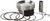 PISTON KIT BB FORGED 81.96/+2.00 10.2:1 POL