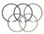 PISTON RINGS 82.46MM AC/SUZ FOR NAMURA PISTONS ONLY