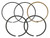 PISTON RINGS 77.95MM POL FOR NAMURA PISTONS ONLY