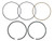 PISTON RINGS 102.47MM HON FOR NAMURA PISTONS ONLY