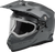 TREKKER CW SOLID HELMET ELEC SHLD GREY