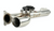 Trinity Side Piece Header Pipe with Electronic Cutout - Polaris RZR PRO XP, PRO S, Turbo R
