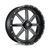 D538 14X7 4X156 MT-BLK-MIL 38MM