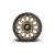 Fuel Matte Bronze with Black Ring D600 Vector Beadlock Wheel - 4/137 4/156 - view 3