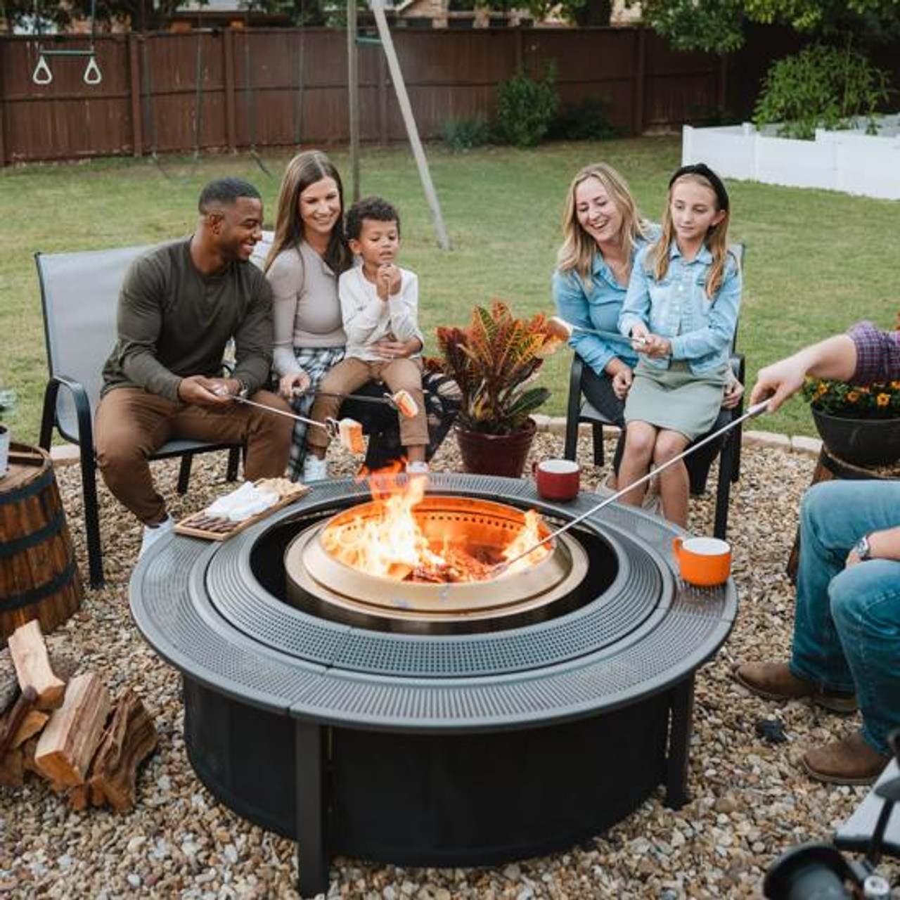 Make the Most of Your Fire Pit with Real Firewood - The Home Depot