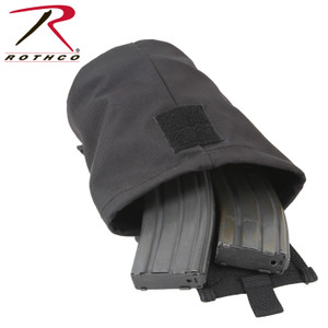 Rothco MOLLE Roll-Up Utility Dump Pouch Black Rothco MOLLE Roll-Up Utility Dump Pouch Black