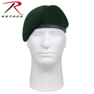 Rothco G.I. Type Inspection Ready Beret Green Size 7 Rothco G.I. Type Inspection Ready Beret Green Size 7