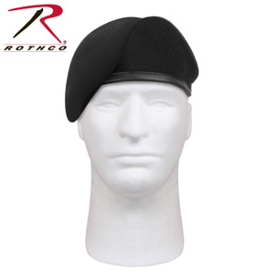 Rothco G.I. Type Inspection Ready Beret Black Size 7 3/4