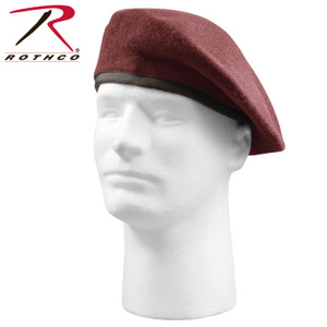 Rothco G.I. Type Inspection Ready Beret Maroon Size 6 1/2
