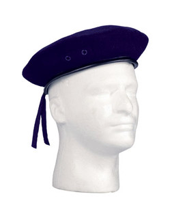 Rothco G.I. Style Beret Navy Blue Size 7 Rothco G.I. Style Beret Navy Blue Size 7