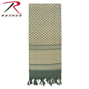 Rothco Lightweight Shemagh Tactical Desert Keffiyeh Scarf Foliage Green Size One Size Rothco Lightweight Shemagh Tactical Desert Keffiyeh Scarf Foliage Green Size One Size