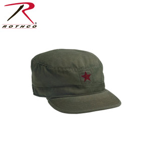 Rothco Vintage Fatigue Cap w/ Red Star Size M Rothco Vintage Fatigue Cap w/ Red Star Size M