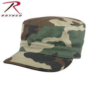 Rothco Camo Fatigue Caps Woodland Camo Size XL Rothco Camo Fatigue Caps Woodland Camo Size XL
