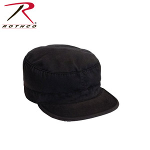Rothco Vintage Fatigue Cap Black Size XL Rothco Vintage Fatigue Cap Black Size XL