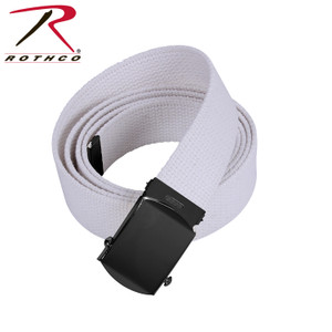 Rothco Web Belts With Buckle White