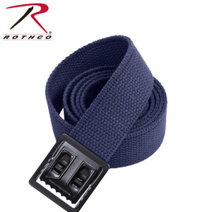 Rothco Military Web Belts With Open Face Buckle Navy Blue 4290 Rothco Military Web Belts With Open Face Buckle Navy Blue 4290