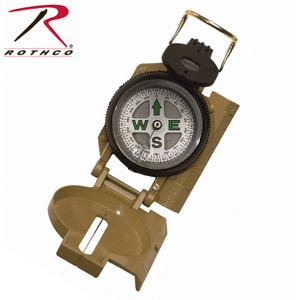 Rothco Military Marching Compass Tan Rothco Military Marching Compass Tan