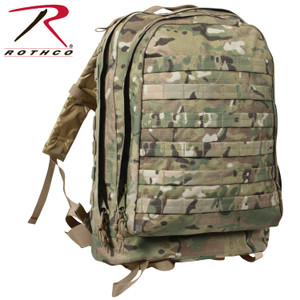 Rothco MOLLE II 3-Day Assault Pack MultiCam Rothco MOLLE II 3-Day Assault Pack MultiCam